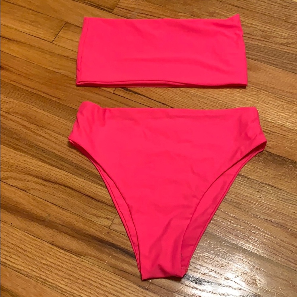 Pink bikini